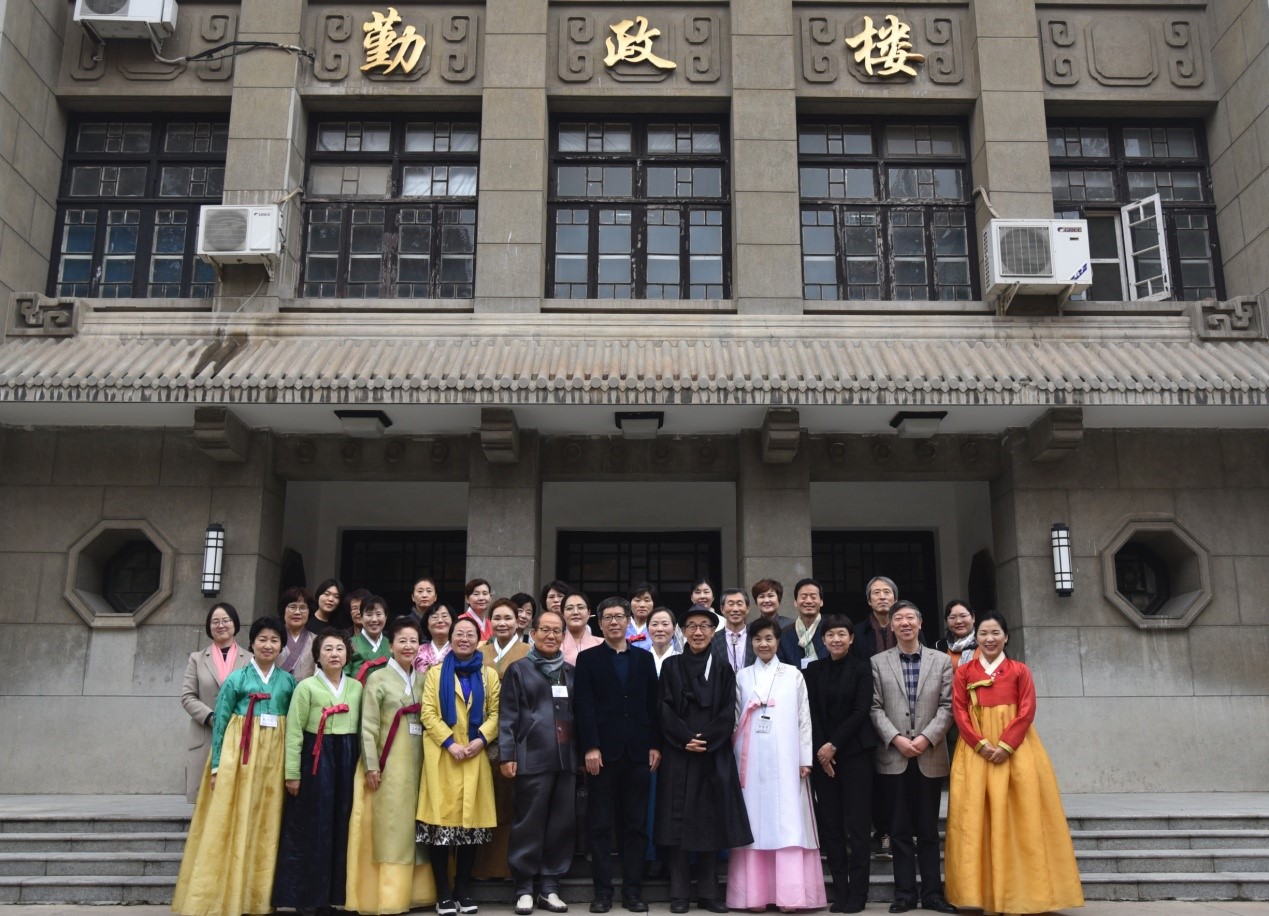 韩国代表团参访安徽农业大学