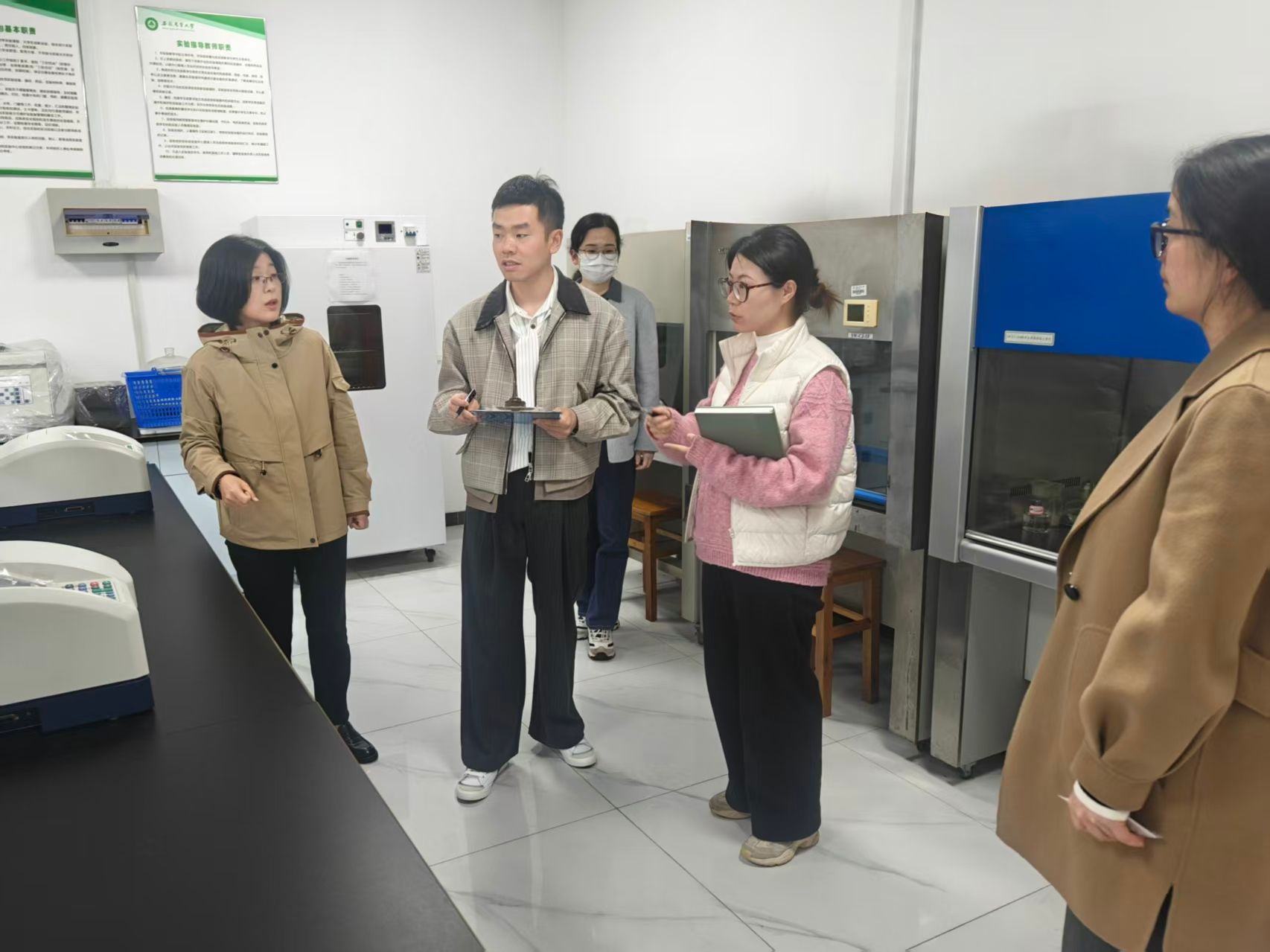 茶业学院开展实验室安全专项排查工作