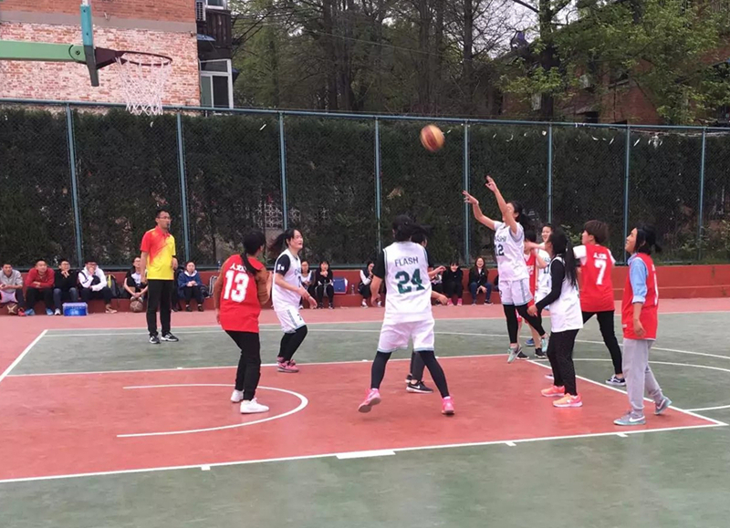 茶食学子在校篮球比赛中再创佳绩