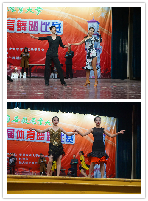 茶食学院在校第五届体育舞蹈大赛中荣获佳绩