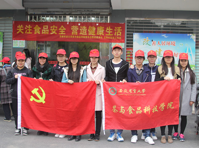 与时俱进跟党走，志愿服务献青春----茶食学院扎实开展社会实践活动