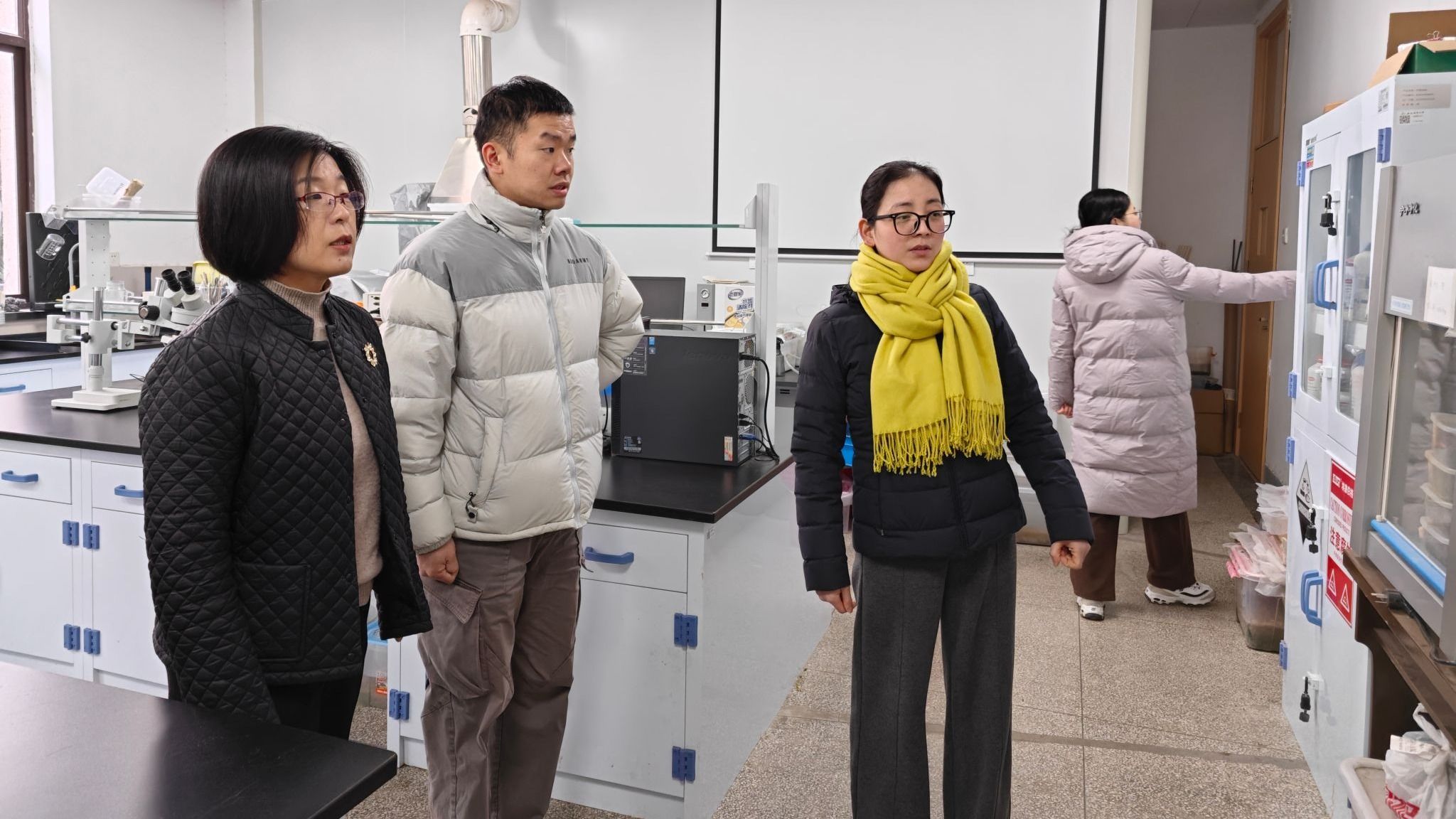 茶业学院开展寒假节前实验室安全检查