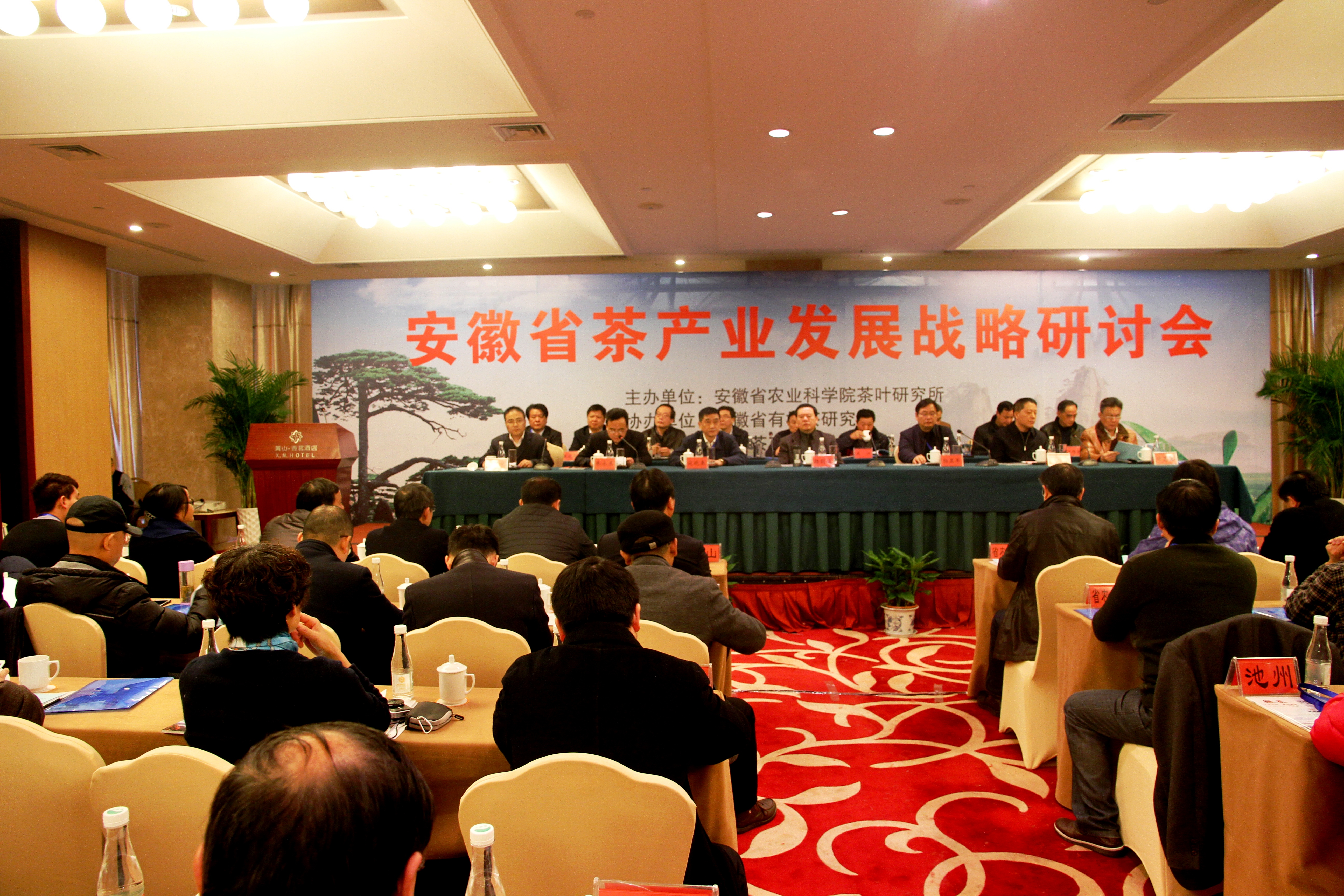 宛晓春书记率队出席安徽省茶产业发展战略研讨会