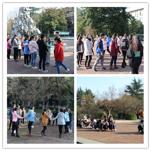 志在行动，点亮青春—茶食学院开展2016级国助生心理素质拓展活动